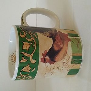 Cracker Barrel Rooster Mug Farmhouse Susan Winget